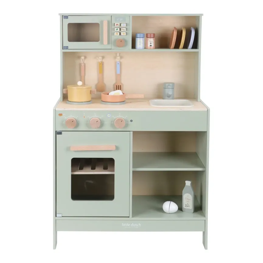 Little Dutch kuhinja Green Essentials u menta boji