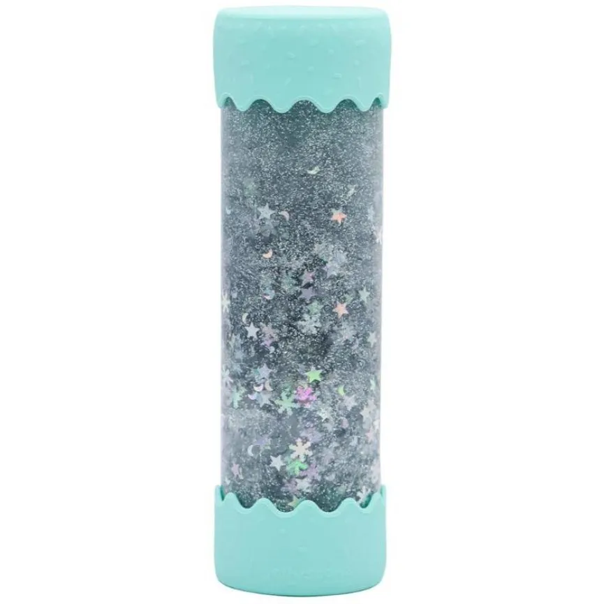 Jellystone senzorna bočica za bebe Soft Mint sa šljokicama