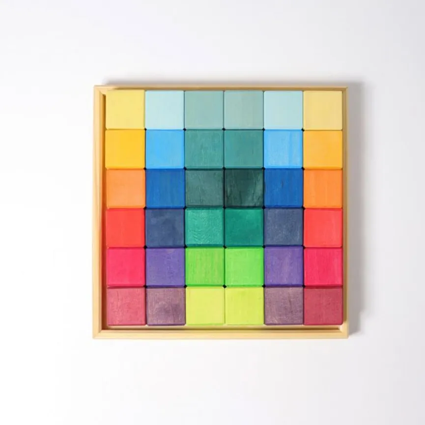 GRIMM'S Lesene kocke Mozaik Rainbow