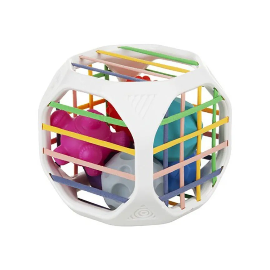BABYONO Montessori senzorna kocka Cube Box s lopticama