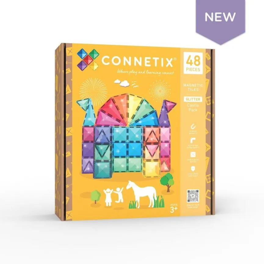 CONNETIX Glitter Castle Pack 48 