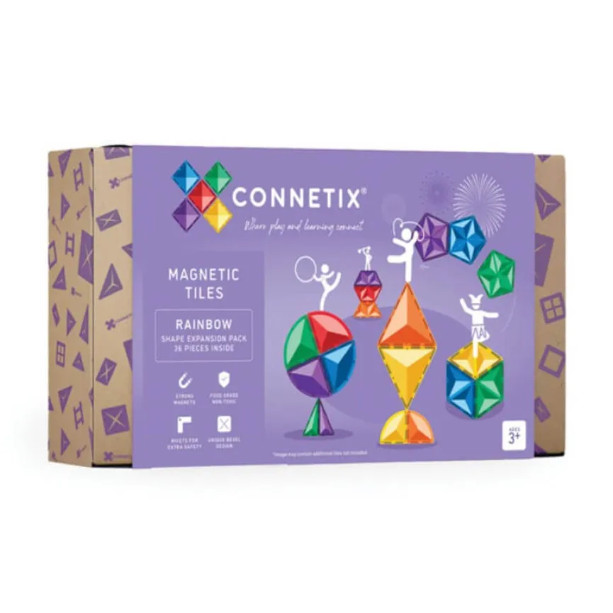 CONNETIX Rainbow Shape Expansion Pack 36 magnetni oblici