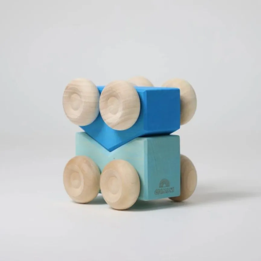 drveni autići za bebe grimms blue