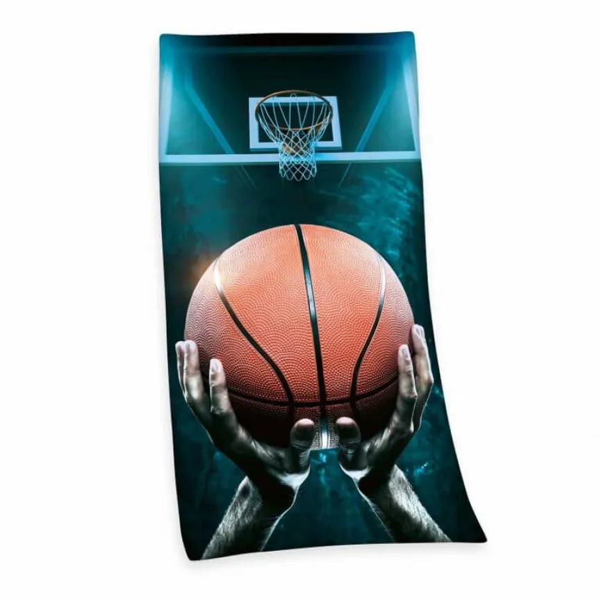 HERDING Dječji ručnik za plažu 75x150 cm Košarka
