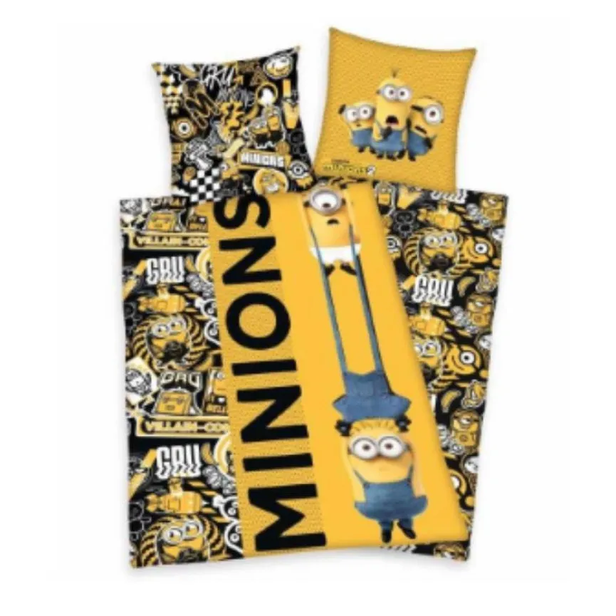 HERDING Dječja posteljina 140x200 Minions