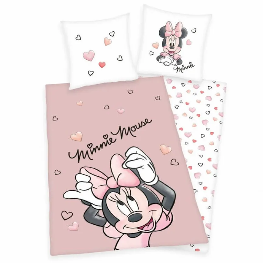 HERDING Dječja posteljina 140x200 Minnie Mouse
