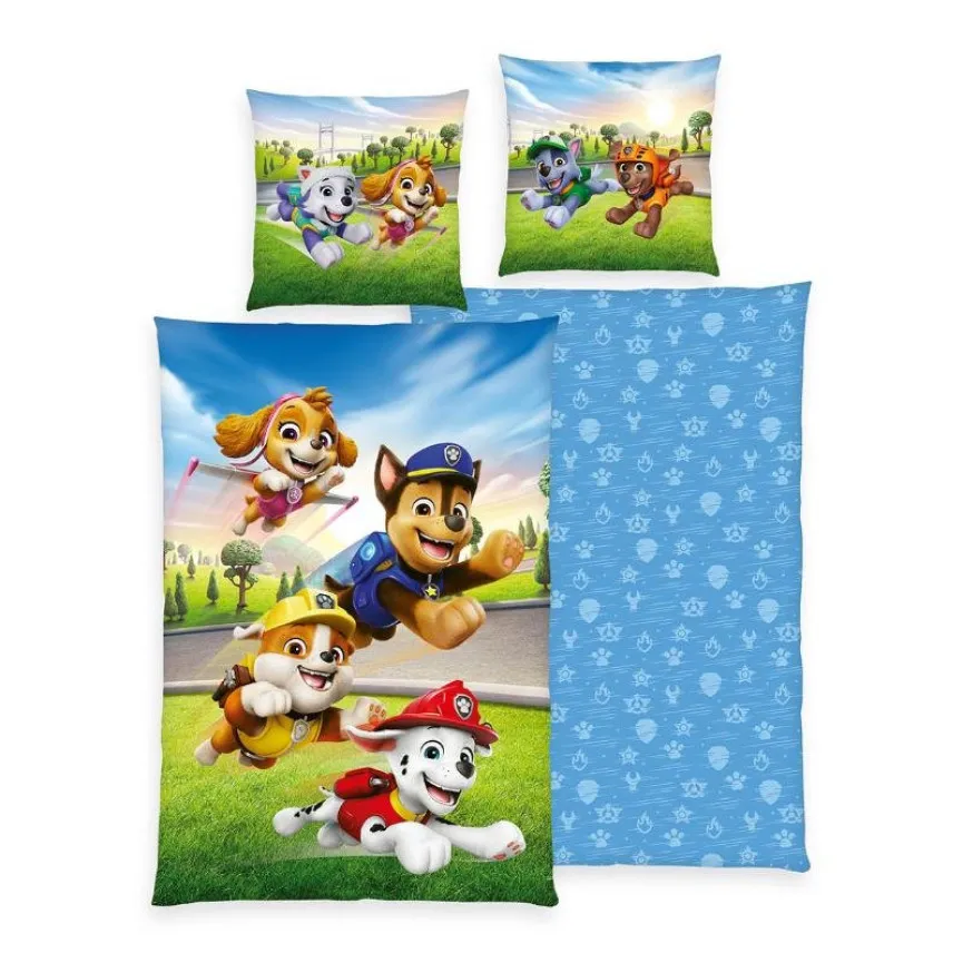 paw patrol posteljina 140x200 cm Blue psići u ophodnji