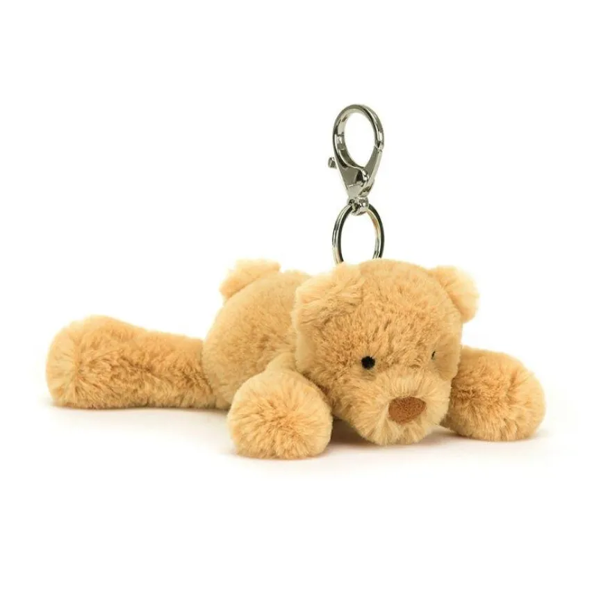 JELLYCAT Smudge Bear – plišani privjesak za ključeve i torbicu