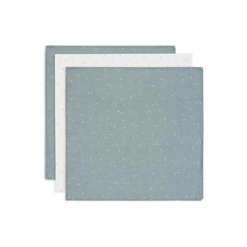 JOLLEIN Tetra pelene 70x70 cm Twinkling Sea Green (3 kom)