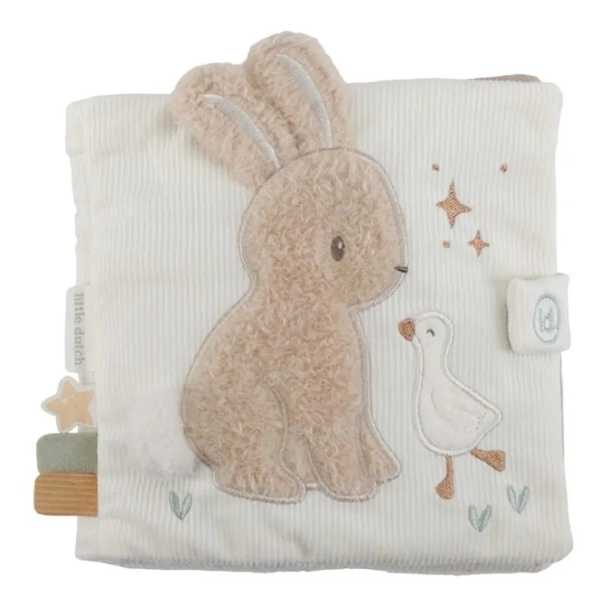 Little Dutch mekana aktivnosna knjiga Newborn Naturals za bebe