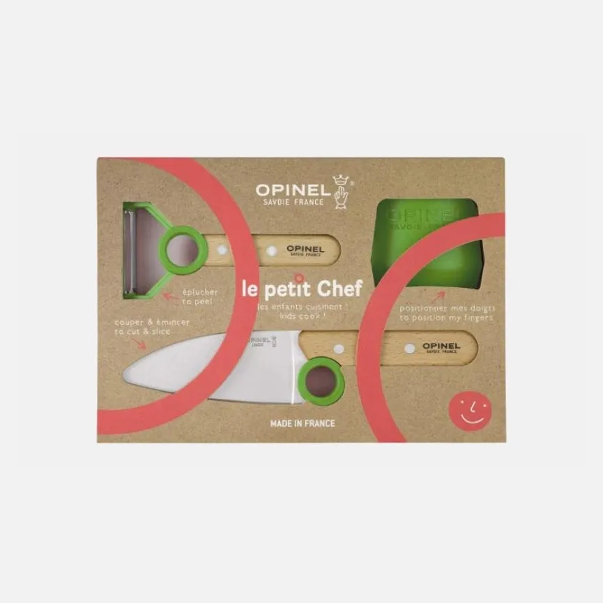 Opinel Montessori nož Le Petit Chef kuhinjski set za djecu