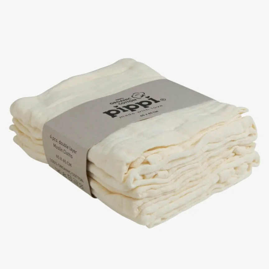 PIPPI Tetra pelene Marshmallow White (4 kom)