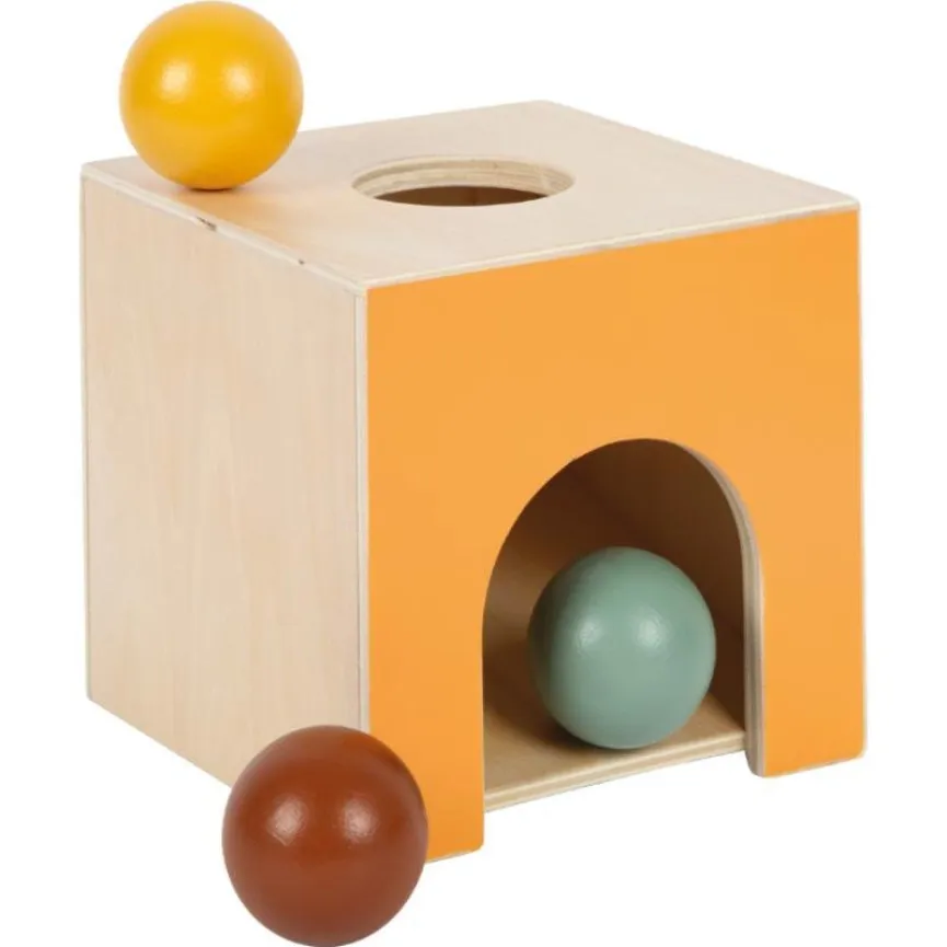 Montessori drvena kutija s kuglicama za bebe od 12 mjeseci