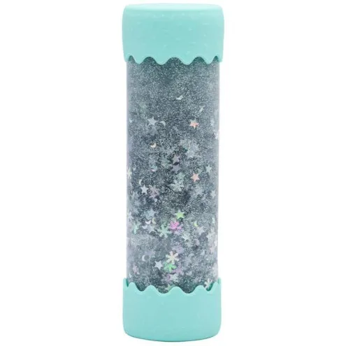 Jellystone senzorna bočica za bebe Soft Mint sa šljokicama