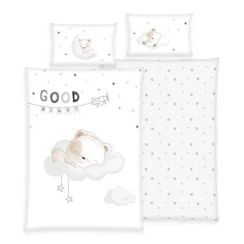 BABYBEST Posteljina za bebe Little Bear Flanel 100x135 cm