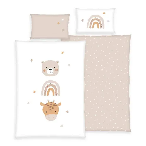 BABYBEST Posteljnina za bebe 100x135 cm Little Friends