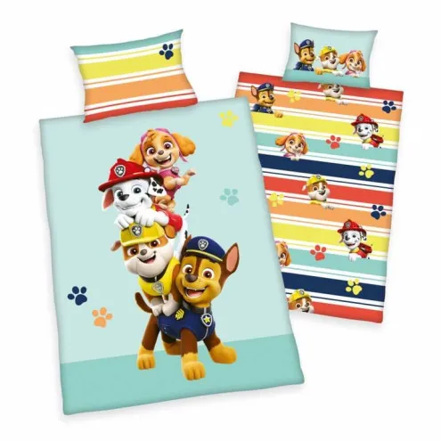 BABYBEST Paw Patrol posteljina za bebe 100x135 cm Green