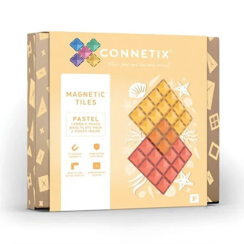 Connetix Base Plate 2 za stabilnije kuće tornjeve i dvorce