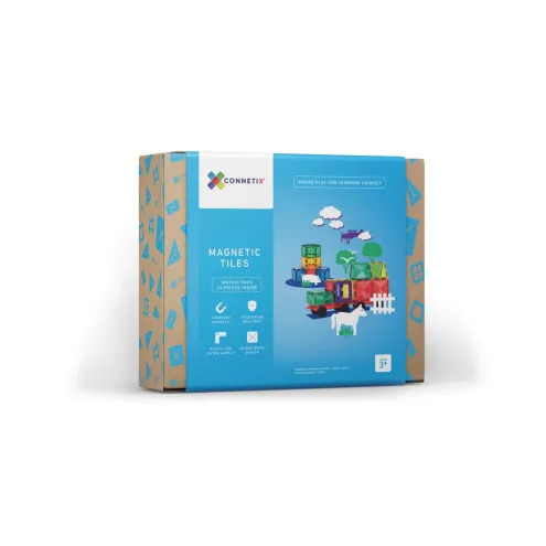 Djeca grade autiće i kamione s Connetix magnetima