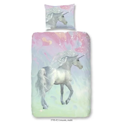 unicorn posteljina 140x200 220 cm Jednorog
