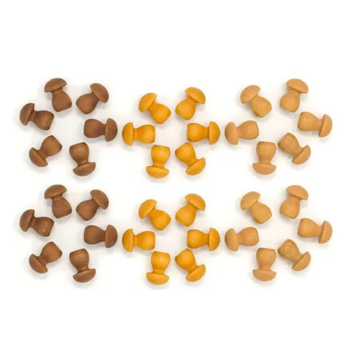 Grapat Little Mushrooms drveni loose parts elementi za igru