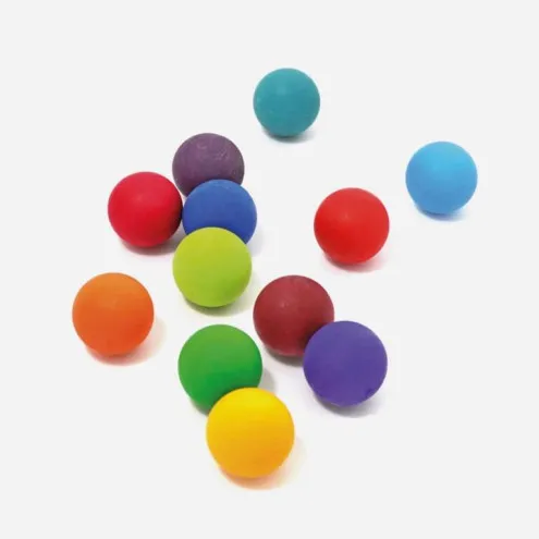 GRIMM'S Lesene kroglice male Rainbow Balls