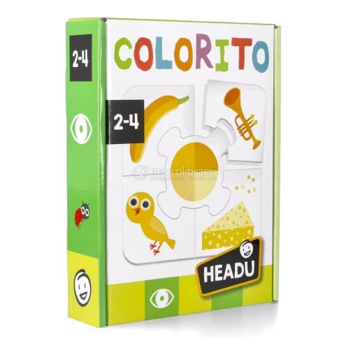 Headu Colorito Montessori slagalice za učenje boja 2+