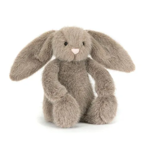 Jellycat zeko Fawn Flufflet s bijelim repićem