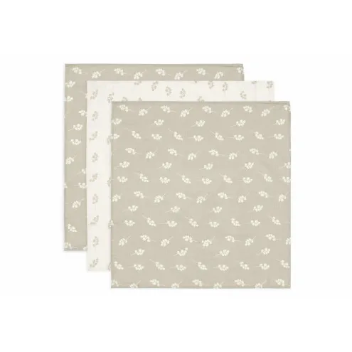  JOLLEIN Tetra pelene 70x70 cm Twig Olive Green (3 kom)