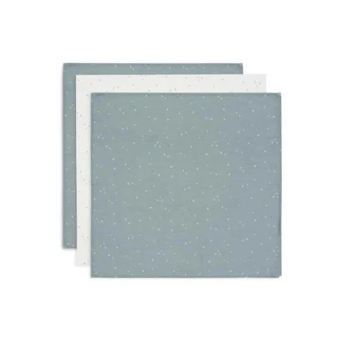 JOLLEIN Tetra pelene 70x70 cm Twinkling Sea Green (3 kom)