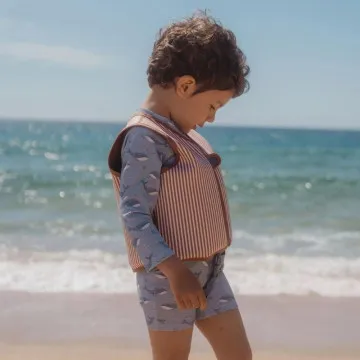 Little Dutch prsluk za učenje plivanja Ocean za mališane 15 do 19 kg