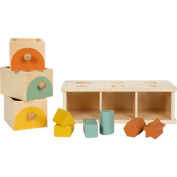 Small Foot montessori igračke - razvrstavanja oblika za finu motoriku
