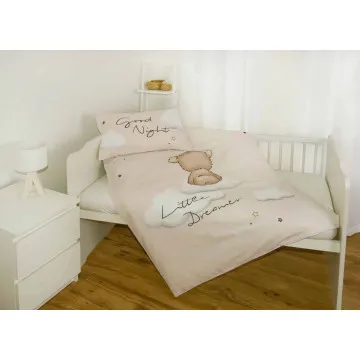 BABYBEST Posteljina za bebe Little Dreamer Flanel 100x135 cm