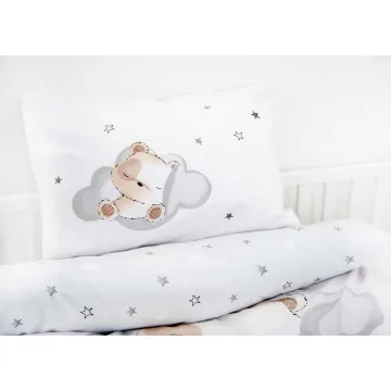 BABYBEST Posteljina za bebe Little Bear Flanel 100x135 cm