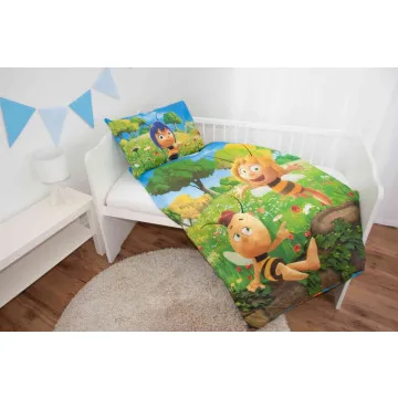 BABYBEST Otroška posteljnina 100x135 cm Čebelica Maja