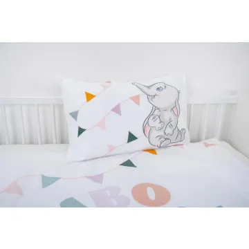 BABYBEST Posteljina za bebe 100x135 cm Dumbo