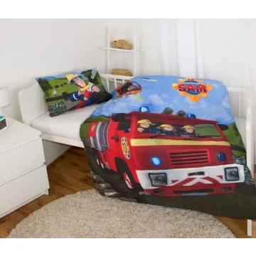 BABYBEST Otroška posteljnina 100x135 cm Gasilec Samo
