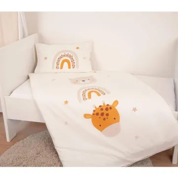 BABYBEST Posteljnina za bebe 100x135 cm Little Friends