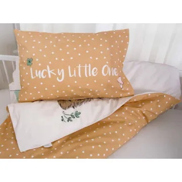 BABYBEST Posteljina za bebe 100x135 cm organski bombaž Forest Friends 