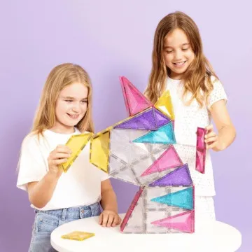 Magnetne slagalice za djecu Connetix Unicorn Glitter