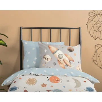 Dječja posteljina za krevetić Space Good Morning