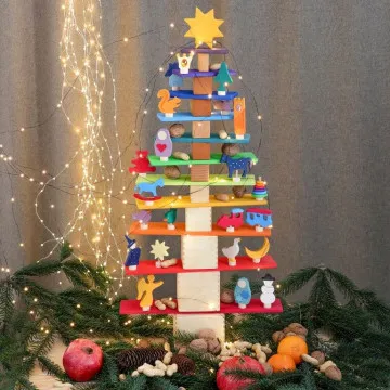GRIMM'S Drvene kocke Rainbow Boards