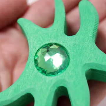 GRIMM'S Drvene kocke Sparkling Mandala Orient