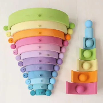 GRIMM'S Drvene kuglice Pastel Balls
