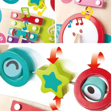 Hape glazbena guralica za prohodavanje s podesivom brzinom kotača