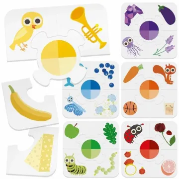 Headu Colorito Montessori slagalice za učenje boja 2+