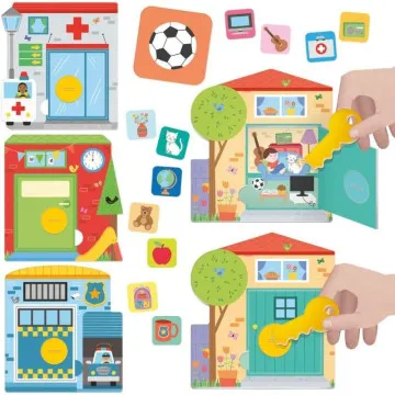 Headu Montessori igra pamćenja za djecu Otključaj i pronađi 2–5