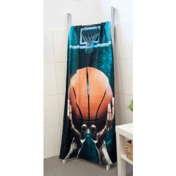 HERDING Dječji ručnik za plažu 75x150 cm Košarka