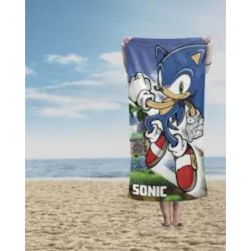 HOLLAND Dječji ručnik za plažu 70x140 cm Sonic the Hedgehog 