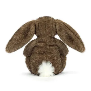 Jellycat Hoppleston Luxe Bunny zeko s bijelim repićem